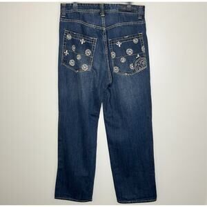 Sir Benni Miles Jeans 34 Mens Baggy Hip Hop Streetwear Rap Skater Straight Y2K